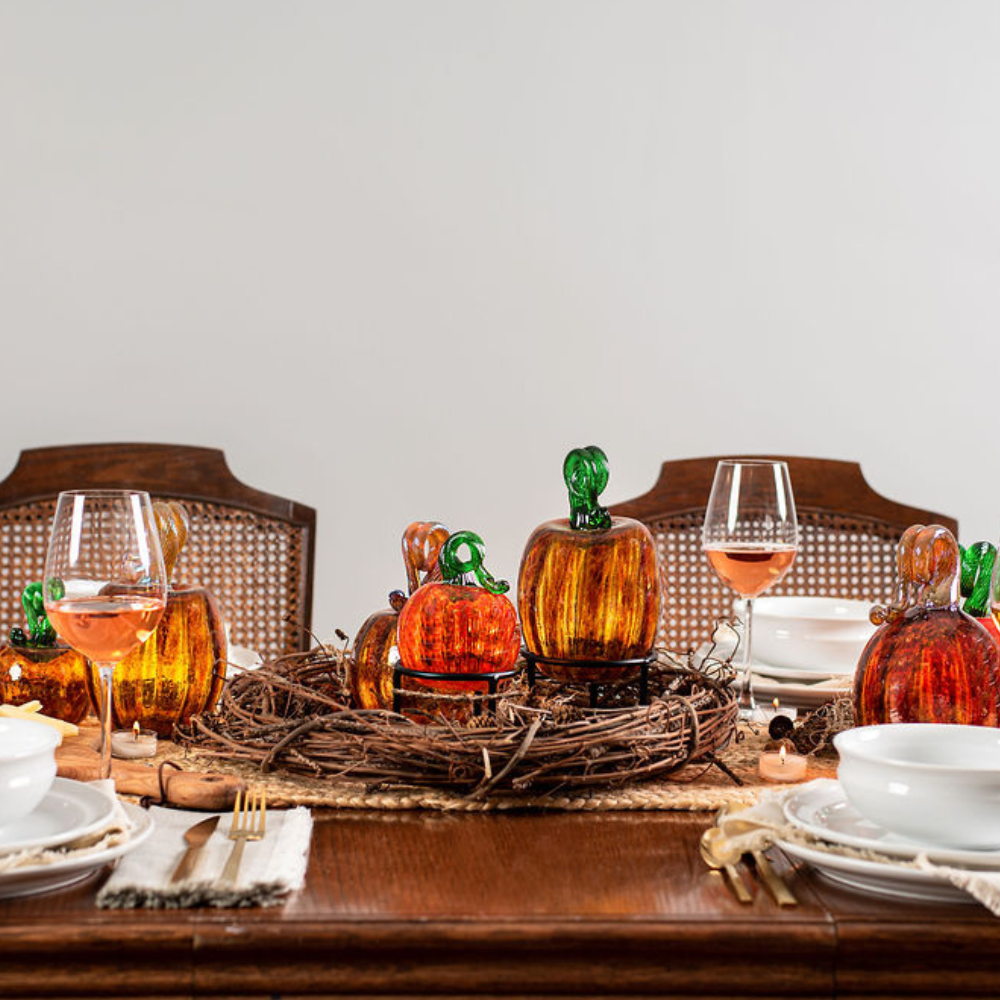 Pumpkin tablescape